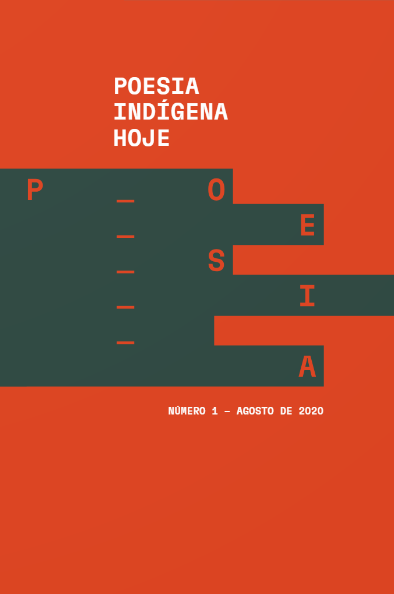 Capa de fundo vermelho com o nome do projeto em preto, branco e vermelho