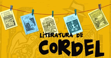Cordéis dependurados em um varal 
