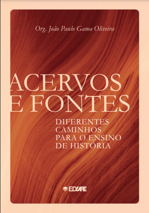 fundo com imitação de madeira, título do livro centralizado e subtítulo logo abaixo.