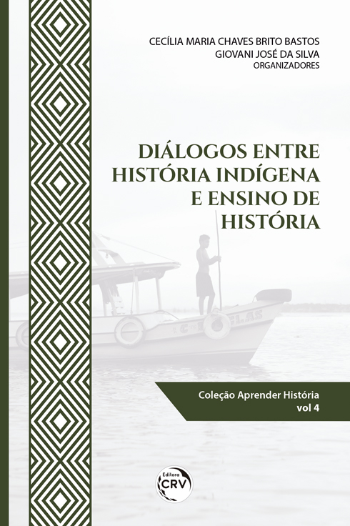 título no centro, nome dos autores no canto superior direito e uma foto de um homem em um barco ao fundo, cor verde predominante.